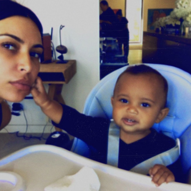 Saint West, Instagram